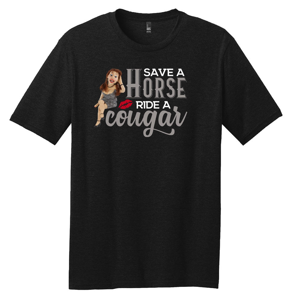 Vikki the Cougar Save a Horse Tee