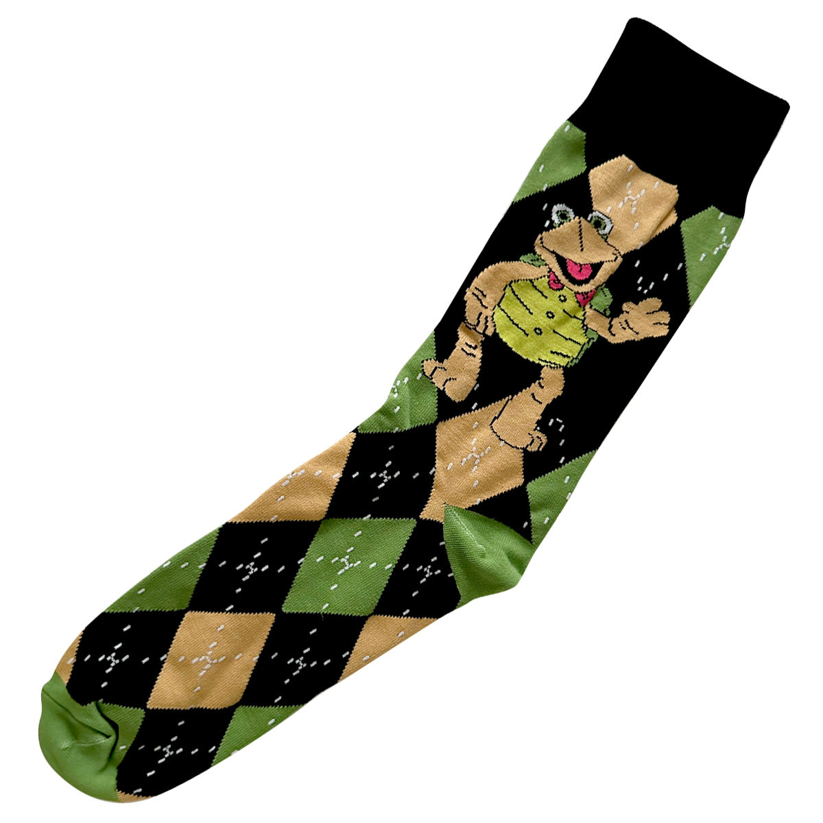 Winston the Impersonating Turtle Adult Socks