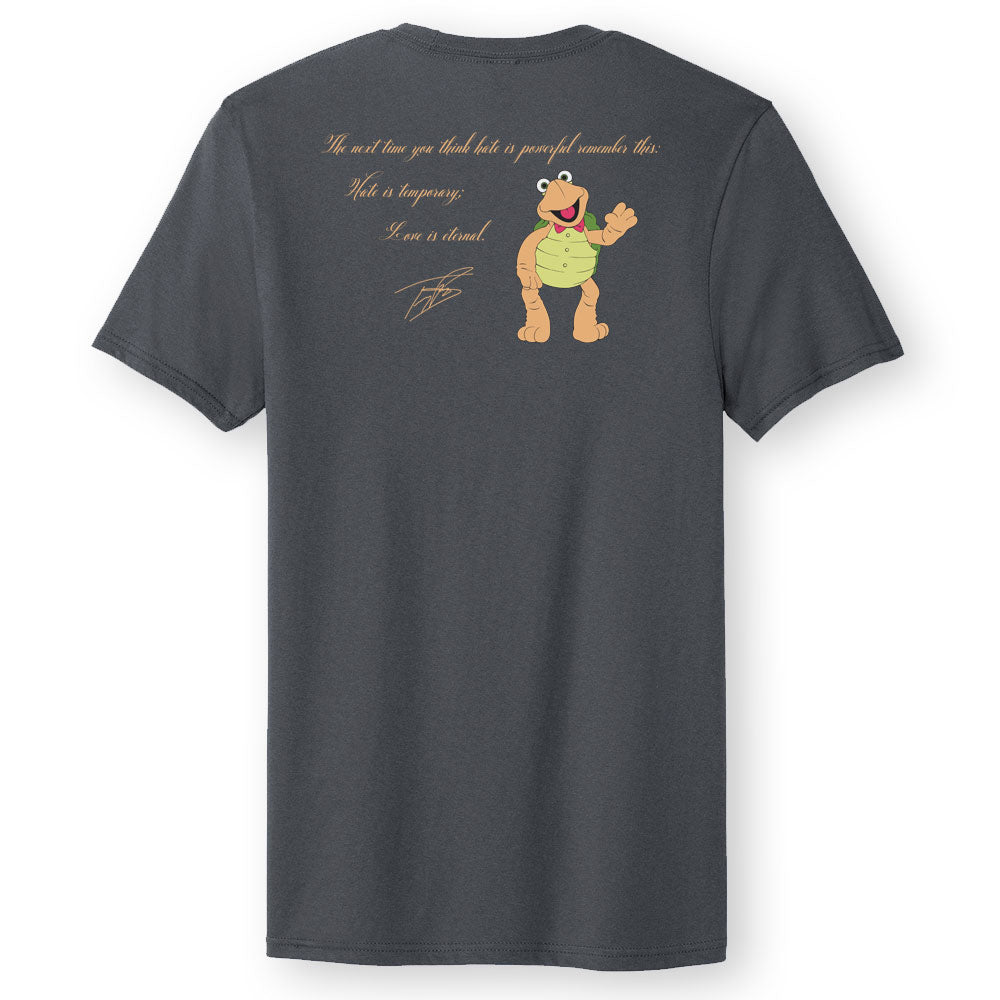Winston the Impersonating Turtle Quote Tee