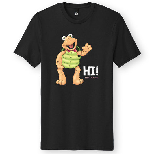 Winston the Impersonating Turtle Hi/Bye Youth Tee