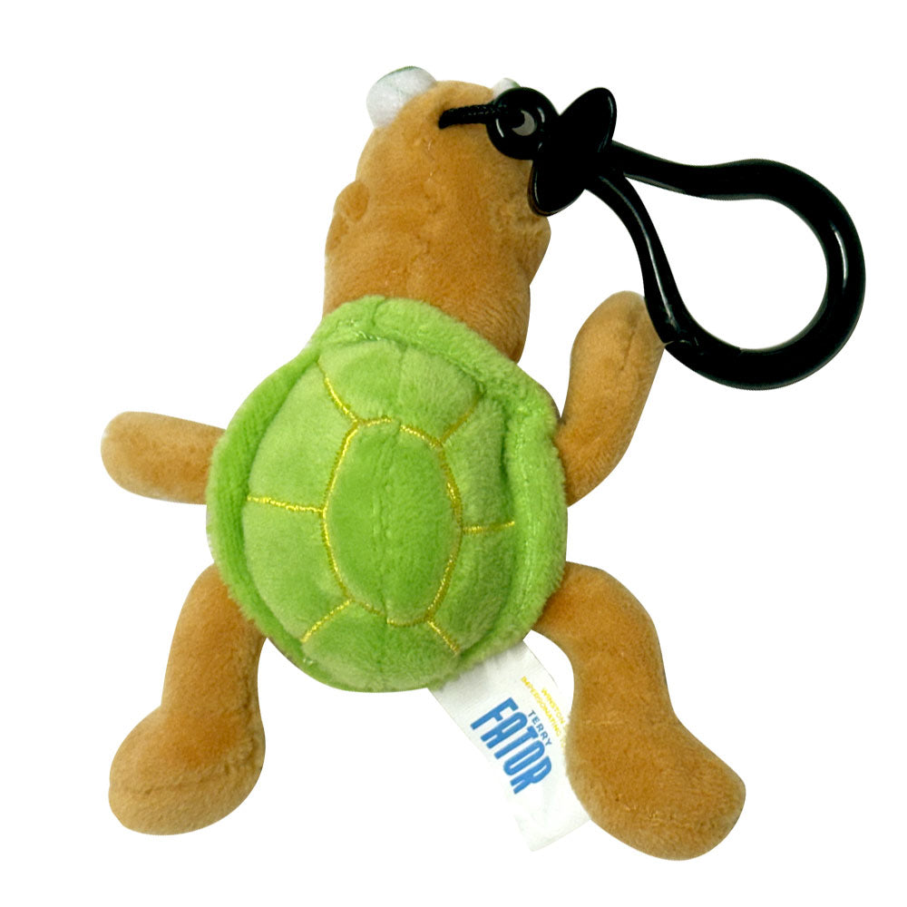 Winston the Impersonating Turtle Zipper Pull
